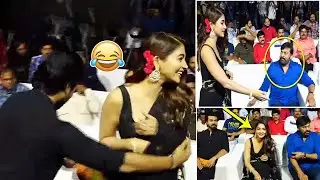 Ram Charan Shocking Behaviour With Pooja Hedge At Acharya Release Press Meet | Chiranjeevi​​