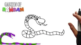 Drawing Patched Willy - Garten of Banban 4