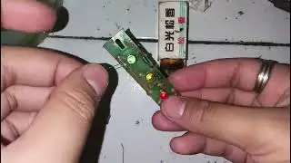 How to make a battery indicator with old magicom out of trash