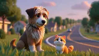 Dog 🐶 and cat 😸 ki friendship story but forest😱😱 #youtubevideo #viral #views #trending #friends 