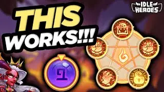 Idle Heroes - Seal Land 26+ Push!!! This Setup Worked!!!