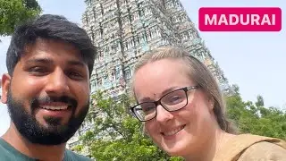 Visiting Meenakshi Amman Temple in Madurai, Tamil Nadu | Indian-European Couple Vlog | LDR