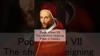 The shortest reigning #pope in history. #catholic #christianity