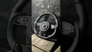 CARBON FIBRE STEERING AVAILABLE FOR JIMNY 🦾✅💸 #trendingshorts #jimny #carbonfiber #gscustoms #car