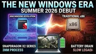 Windows on ARM is Finally Good: Snapdragon X2 Hands-On (Summer 2026) #intel #amd #qualcomm