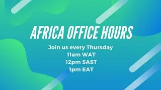 AWS Africa Office Hours - re:Invent!