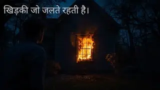 खिड़की जो जलते रहती है। | Horror stories | 