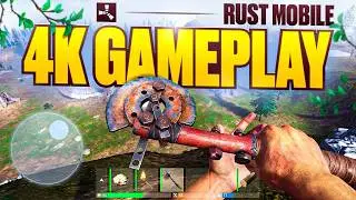 RUST MOBILE 4k 30 fps gameplay Oneplus Nord 4 / Раст мобайл, как поиграть?
