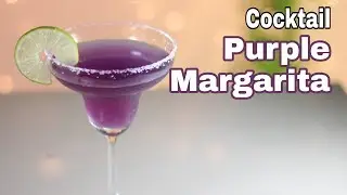 Simple recipe of Magical Color Changing Margarita!