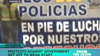 Ecuador: Anti-Government Protests Get Off to Weak Start