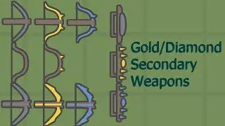 Gold/Diamond Secondary Weapons - Moomoo.io