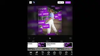 Chat Bubble Effect on FilmoraGo Video Editing App
