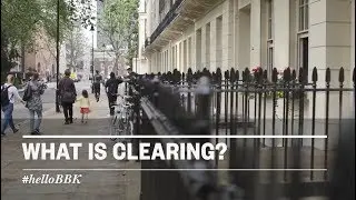 What is clearing?