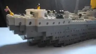 The Lego Titanic sinking movie (MUSIC)