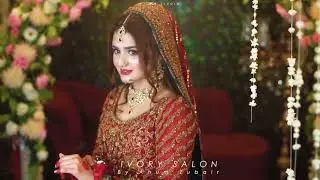 Hira Mani Wedding Shoot | ivory Salon by Anum Zubair Hira Mani | Shoot Organized by Talent Pakistan