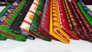 Pure Sambalpuri Ikat Silk Sarees Collections | Traditional Khandua Pata Saree with Price | Ikat Silk