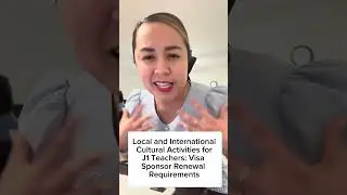 Local and International Cultural Activities for J1 Teachers 