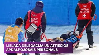 Latvijas delegācijas neredzamā daļa - ārsti un apkalpojošais personāls | Sporta Studija