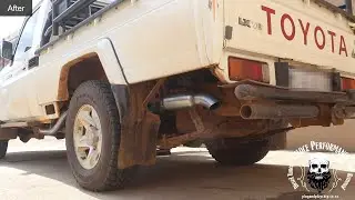 Toyota Land Cruiser 4.5 V8 Performance Exhaust System Upgrade