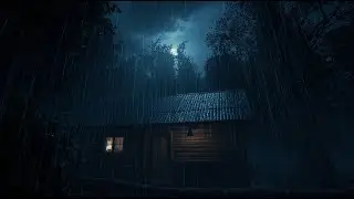 NO ADS | Heavy Rain Sounds for Sleep &ndash; Intense ASMR Rain on Metal Roof for Deep Sleep & Relaxation