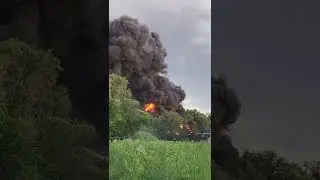 Nox-Crete 3-Alarm fire in Omaha.