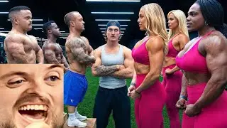 Forsen reacts to Female Giants vs. Strongest Dwarfs + Shoving Peoples Carts Prank! | Indian Baljeet
