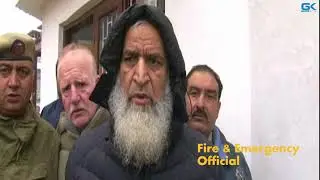 Fire breaks out in Convergent Journalism Department of Central University in Nowgam
