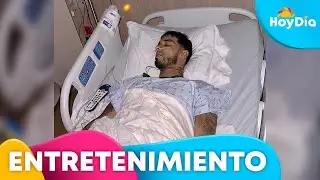 Anuel AA se muestra en el hospital y asegura que estuvo al borde de la muerte | Hoy Día | Telemundo