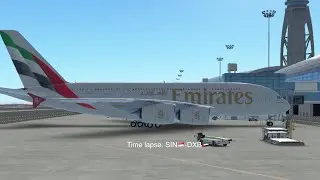 Singapore 🇸🇬 to Dubai 🇦🇪 cinematic Timelapse in Infinite Flight