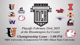MCH D1 - Championship Game 2025 MD1 University of Jamestown VS MD1 Minot State University