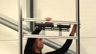 medienkraftwerk - ISOframe Wave  Messedisplay - Aufbau