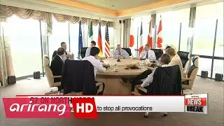 G7 statement condemns N. Korea nuclear test and missile launch