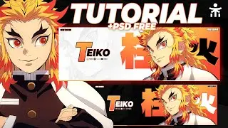 TUTORIAL HEADER/CAPA com ANIME! Teiko Tutoriais