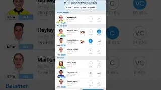 MR-W vs SS-W Dream11 Prediction | MR-W vs SS-W  Dream11 Team | Women's Big Bash League ||
