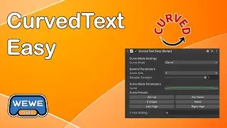 CurvedText Easy - The FASTEST Way to Curve Text in Unity (No Coding!)