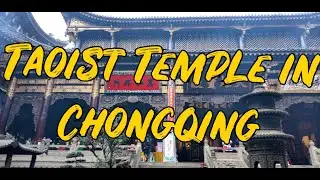 China - Chongqing taoist temple, wholesale market and Raffles Mall - Mar 2024.