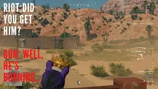 Did you get him?.. Well he's burning.. | 14 Kill Cuisine Royal