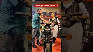 2026 Royal Enfield Hunter 350 Rio White bike Delivery #best #hunter350 ##royalenfield #2026hunter350
