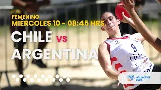 BEACH HANDBALL SCA SENIOR FEMENINO 2024| CHILE vs ARGENTINA
