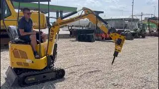 Miniexcavator Rely R15 - 1 Tona , 10 Hp , picamer +cupa (Nou)