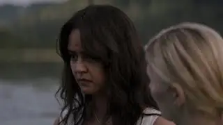 lottie being baptized by laura lee in yellowjackets for 1 minute and 54 seconds