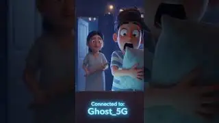 Ghost WiFi Mystery 😂 | Funny Hindi Short Story #ghost #shorts #shortsindia #cartoon