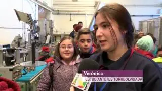 Aprendiendo c&oacute;mo se produce el aceite de oliva en Torredelcampo