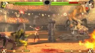 Cyrax/Sektor 81% Midscreen Tag Combo MK9 1.05