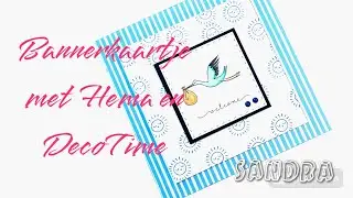 Bannerkaart met producten van #hema en #decotimecrafts | #action