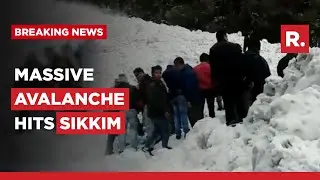 Massive Avalanche Hits Popular Tourist Spot In Sikkim, More Than 150 Feared Trapped