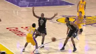 Larry Nance Jr. Puts John Henson on a Poster!