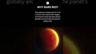 Why Is Mars Red even from deep space
