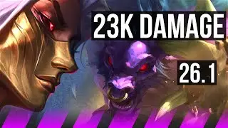 RENATA GLASC & Swain vs ALISTAR & Yunara (SUP) | 23K damage | EUW Diamond | 26.1