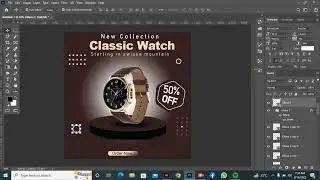 Professional Product promotion Banner design| For beginners | Photoshop cc